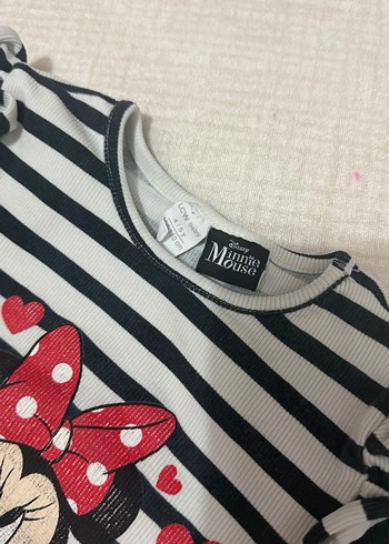 Kız Çocuk Çizgili ve Kalp Desenli Pamuklu Sweatshirtler - Görsel 9