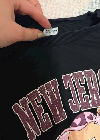 Siyah Baskılı çocuk Sweatshirt - Görsel 7