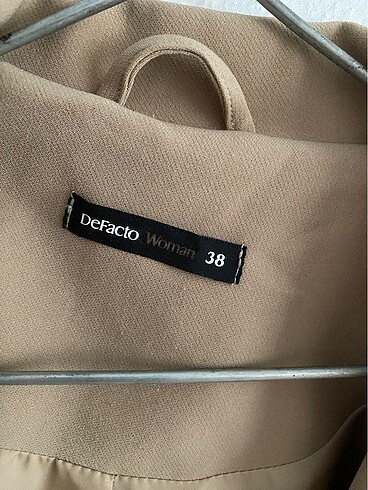38 Beden camel Renk defacto blazer