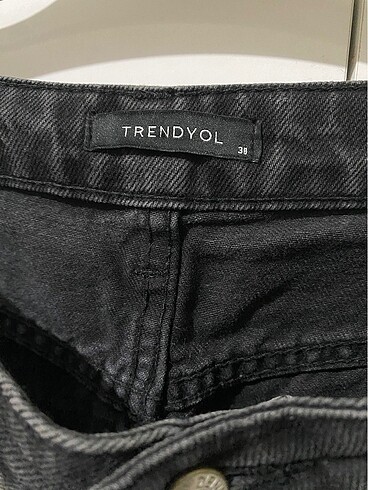 Trendyol & Milla siyah kargo pantolon