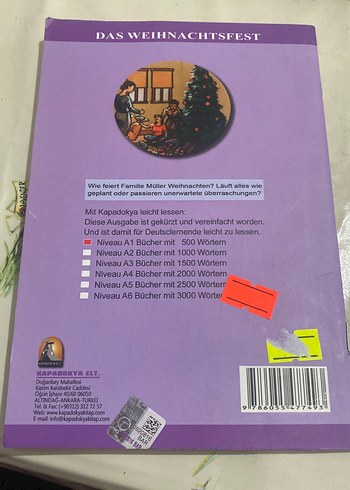 Das Weihnachtsfest - Almanca Hikaye Kitabı A1 Seviyesi - Görsel 4