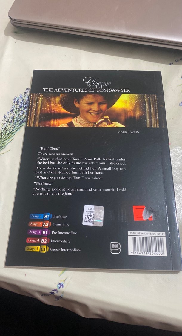 Tom Sawyer'ın Maceraları  İngilizce Hikaye Kitabı a1 - Görsel 3