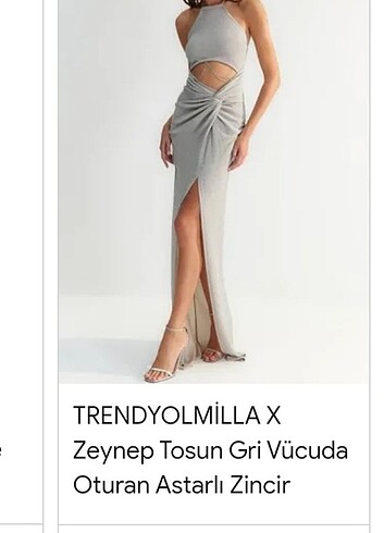 Trendyol & Milla Zeynep tosun imzalı trenyollmilla elbise
