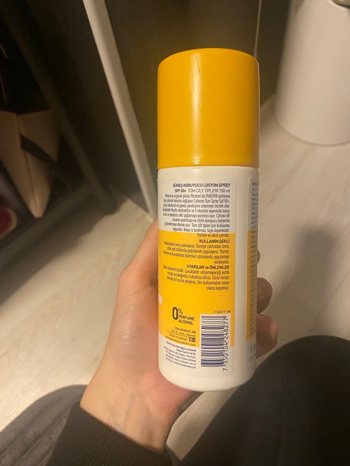 Celenes Sprey Güneş Kremi - Görsel 2