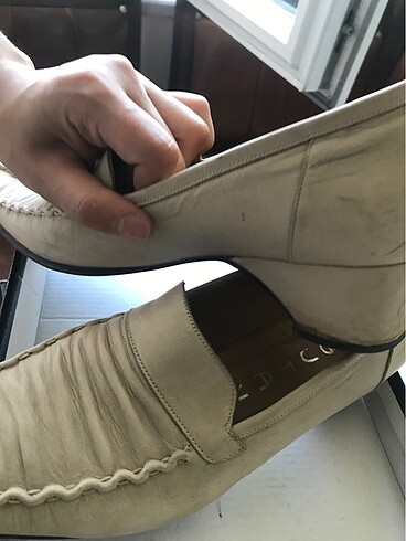 39 Beden ten rengi Renk vintage ayakkabı