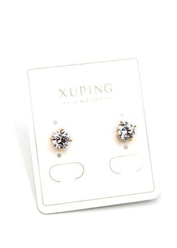 Xuping Beyaz Taşlı Modern Klasik Küpe etiketli