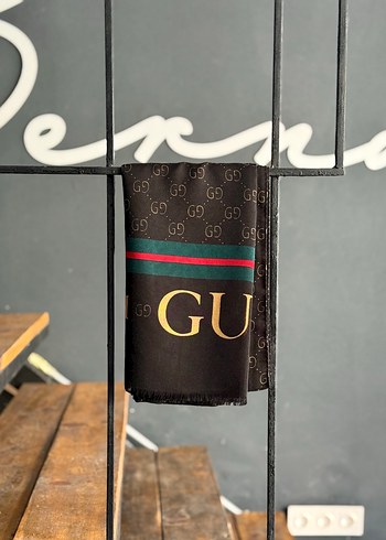  Beden Kadın Siyah Drapeli Street Wear Şal sıfır