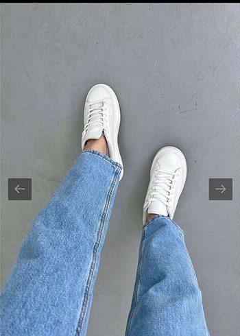 Diğer Düğmeli Mavi Kadın Denim Pantolon s beden etiketli