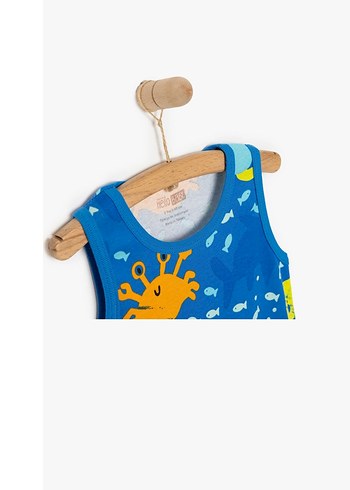 Hello baby Erkek Bebek zıbın 1 yaş etiketli - Görsel 3