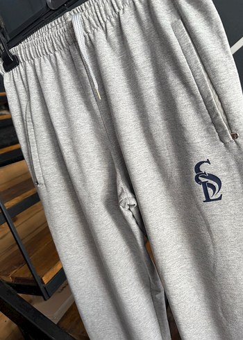 Gri erkek Rahat Kesim Midi Eşofman Altı xs beden - Görsel 3