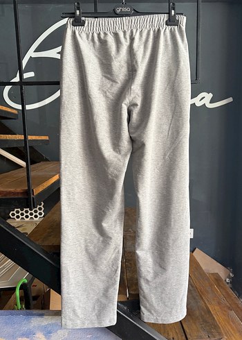 Gri erkek Rahat Kesim Midi Eşofman Altı xs beden - Görsel 9