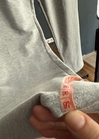 Gri erkek Rahat Kesim Midi Eşofman Altı xs beden - Görsel 10