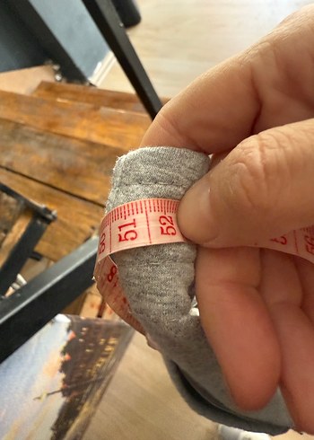 Gri erkek Rahat Kesim Midi Eşofman Altı xs beden - Görsel 13