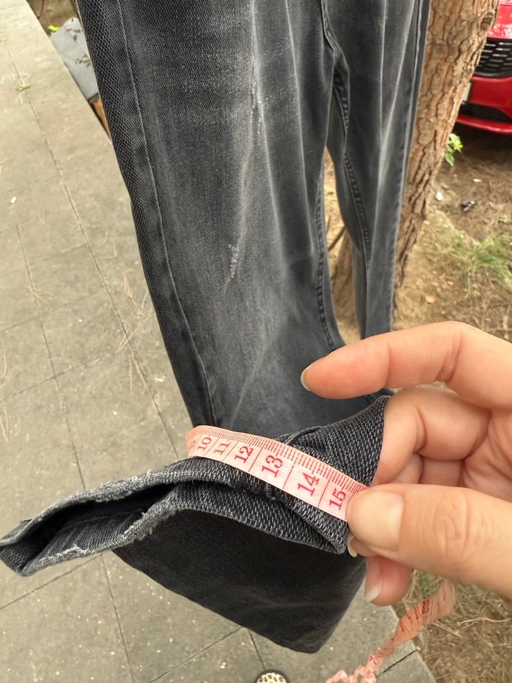 Koton 34 beden Gri Düğmeli Erkek Denim Pantolon - Görsel 3