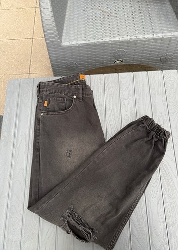 Sokak Stili Siyah erkek Kot Pantolon 31 beden - Görsel 10