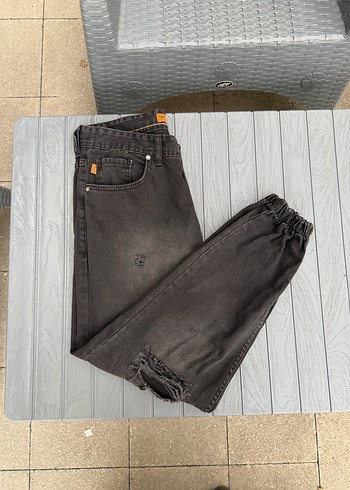 Sokak Stili Siyah erkek Kot Pantolon 31 beden - Görsel 13