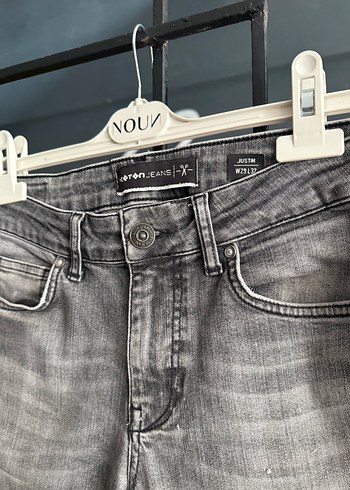 Koton Gri erkek Denim Pantolon 29 beden - Görsel 12