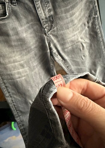 Koton Gri erkek Denim Pantolon 29 beden - Görsel 5