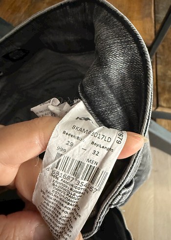 Koton Gri erkek Denim Pantolon 29 beden - Görsel 15