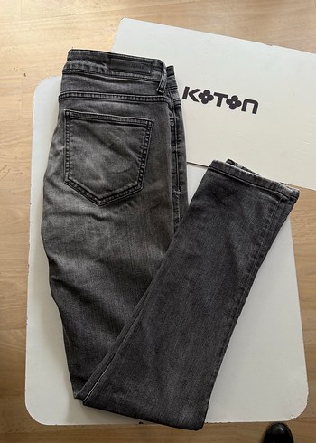Koton Gri erkek Denim Pantolon 29 beden - Görsel 3