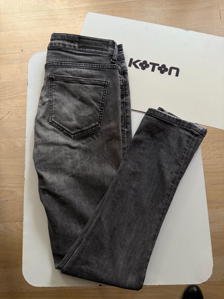 Koton Gri erkek Denim Pantolon 29 beden - Görsel 3