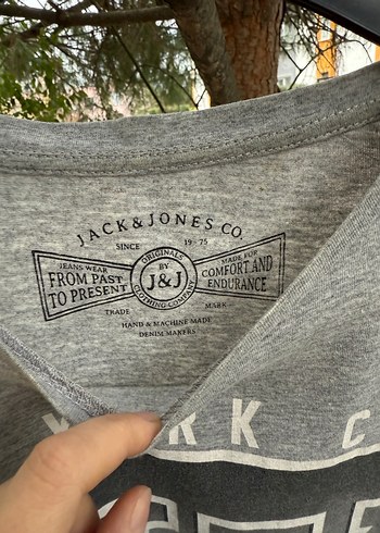 Gri New York Baskılı Erkek Tişört s beden - Görsel 13