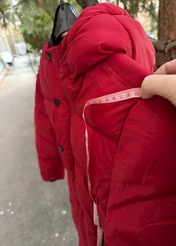 Koyu Kırmızı Fermuarlı Erkek Mont Zara orijinal 8 yaş - Görsel 16