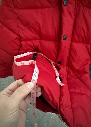 Koyu Kırmızı Fermuarlı Erkek Mont Zara orijinal 8 yaş - Görsel 15