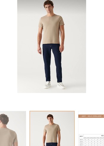 Avva Erkek L beden Bisiklet Yaka Tişört etiketli - Görsel 4