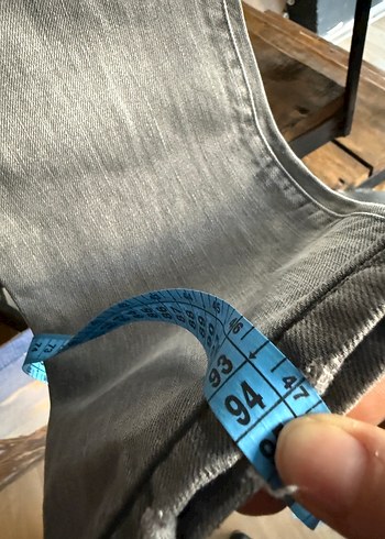 Gri Regular Fit Erkek Kot Pantolon 32 beden - Görsel 8