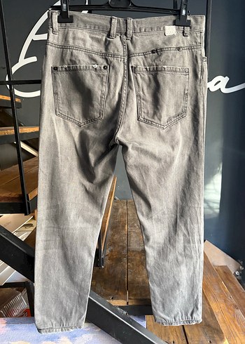 Gri Regular Fit Erkek Kot Pantolon 32 beden - Görsel 4