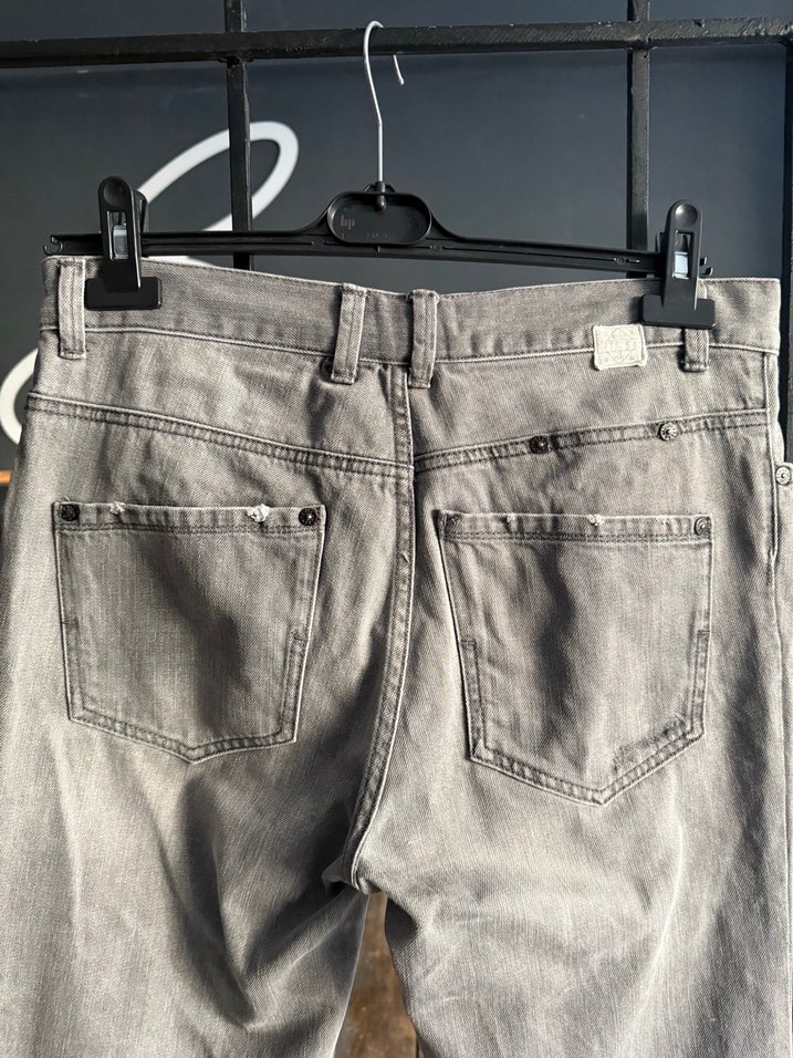 Gri Regular Fit Erkek Kot Pantolon 32 beden - Görsel 5