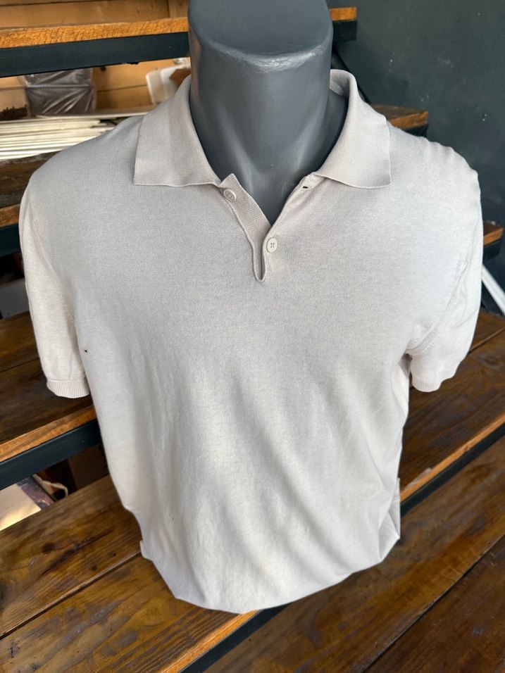 Erkek Fit Polo Yaka Tişört m beden - Görsel 4