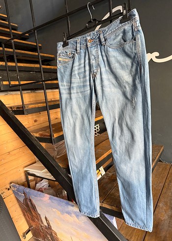 Diesel erkek Kot Pantolon 32 beden - Görsel 7