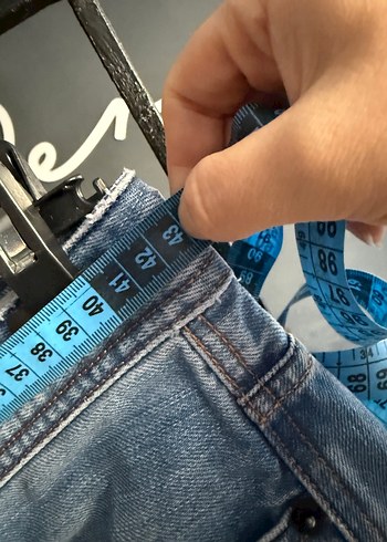 Diesel erkek Kot Pantolon 32 beden - Görsel 12