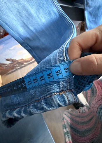 Diesel erkek Kot Pantolon 32 beden - Görsel 11