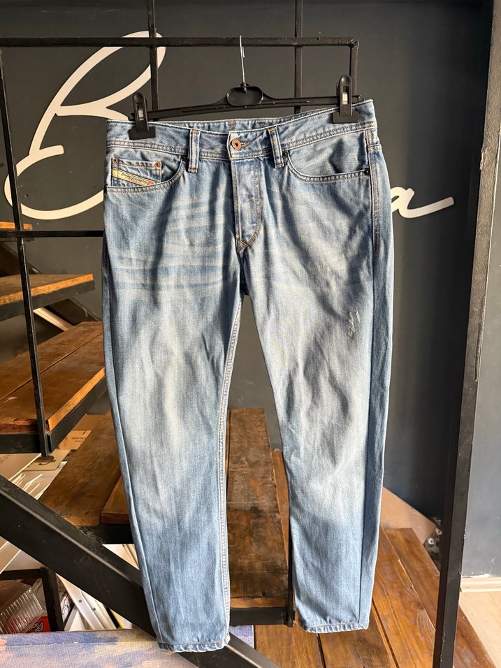 Diesel erkek Kot Pantolon 32 beden - Görsel 3