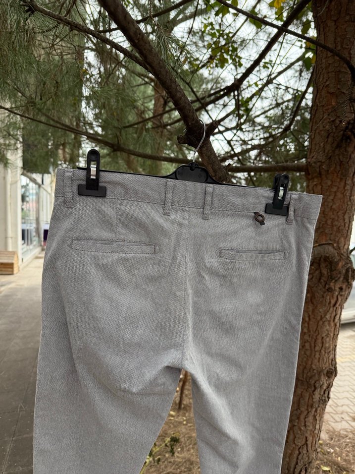 Erkek Pantolon 34 beden kumaş - Görsel 3