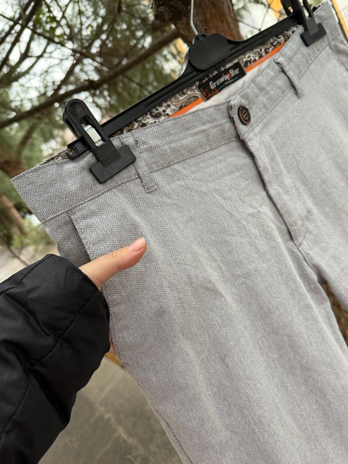 Erkek Pantolon 34 beden kumaş - Görsel 4