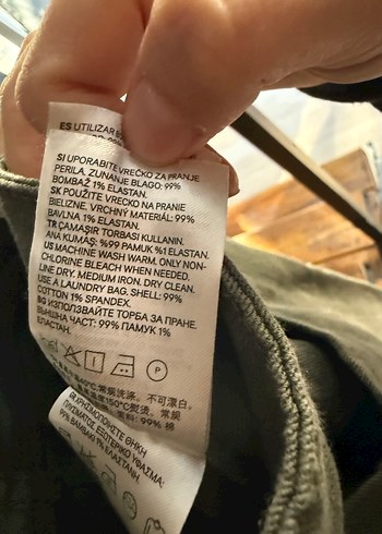 Erkek Yırtık Kesim Kemerli Kot Pantolon 31 beden - Görsel 10