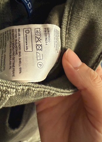 Erkek Yırtık Kesim Kemerli Kot Pantolon 31 beden - Görsel 9