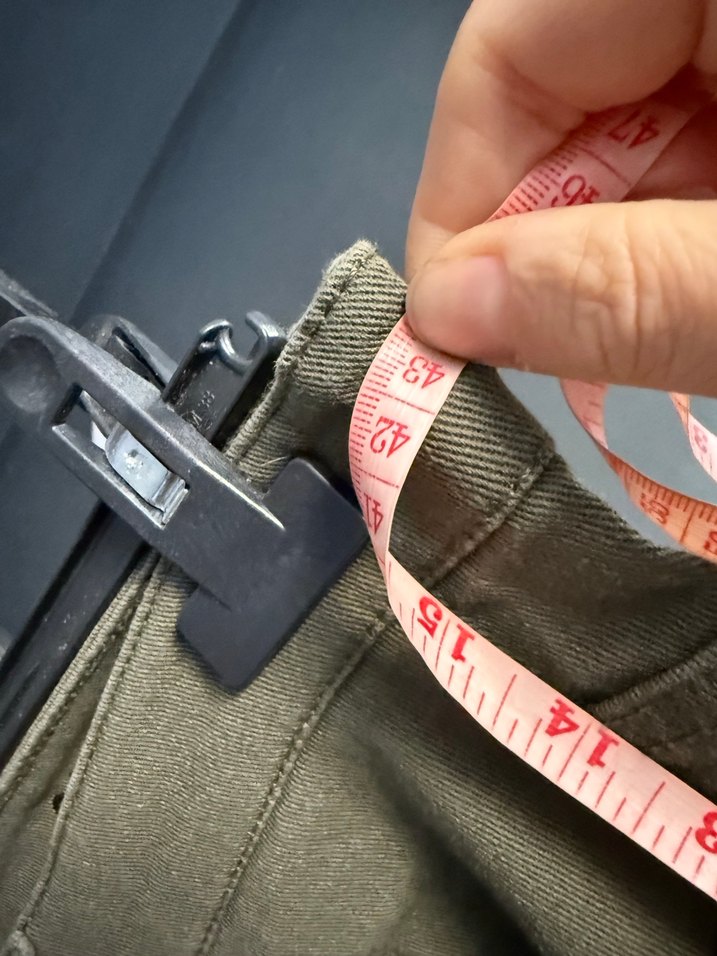 Erkek Yırtık Kesim Kemerli Kot Pantolon 31 beden - Görsel 4