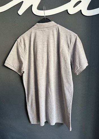 Gri Erkek Polo Tişört Kısa Kollu L beden - Görsel 10