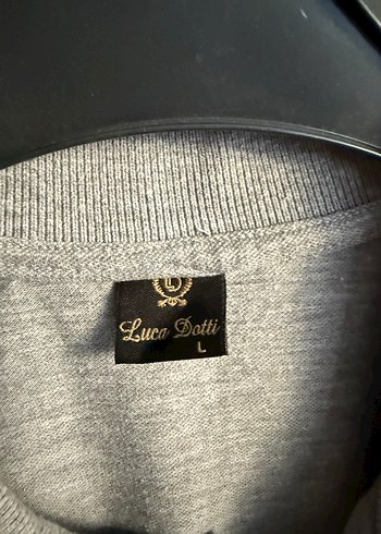 Gri Erkek Polo Tişört Kısa Kollu L beden - Görsel 14