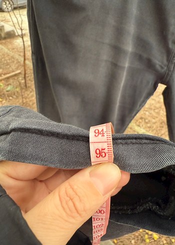 Erkek Siyah Fit Denim Jean diesel 32 beden - Görsel 10