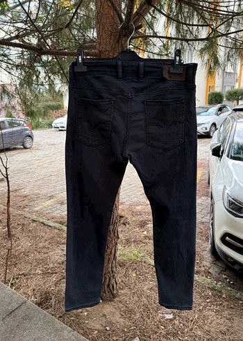 Erkek Siyah Fit Denim Jean diesel 32 beden - Görsel 4