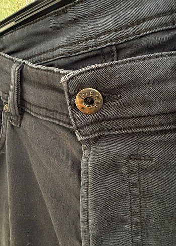 Erkek Siyah Fit Denim Jean diesel 32 beden - Görsel 7