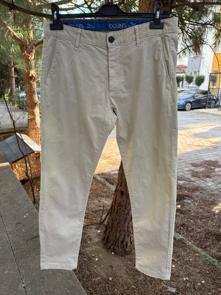 Colin's Bej Erkek Regular Fit Pantolon 32 beden - Görsel 2