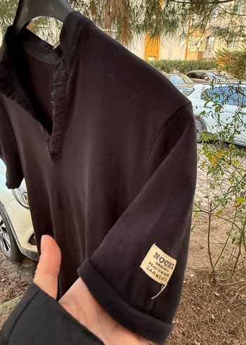 Erkek Siyah Tişört L beden ama s-m kalıp - Görsel 7