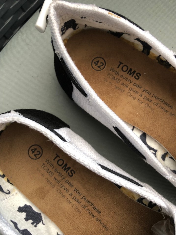 Erkek  TOMS 42 numara Ayakkabı sıfır - Görsel 2